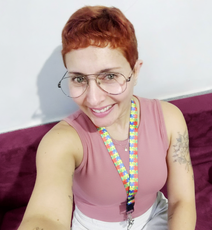 Foto profissional de Fernanda Alves, a psicomotricista